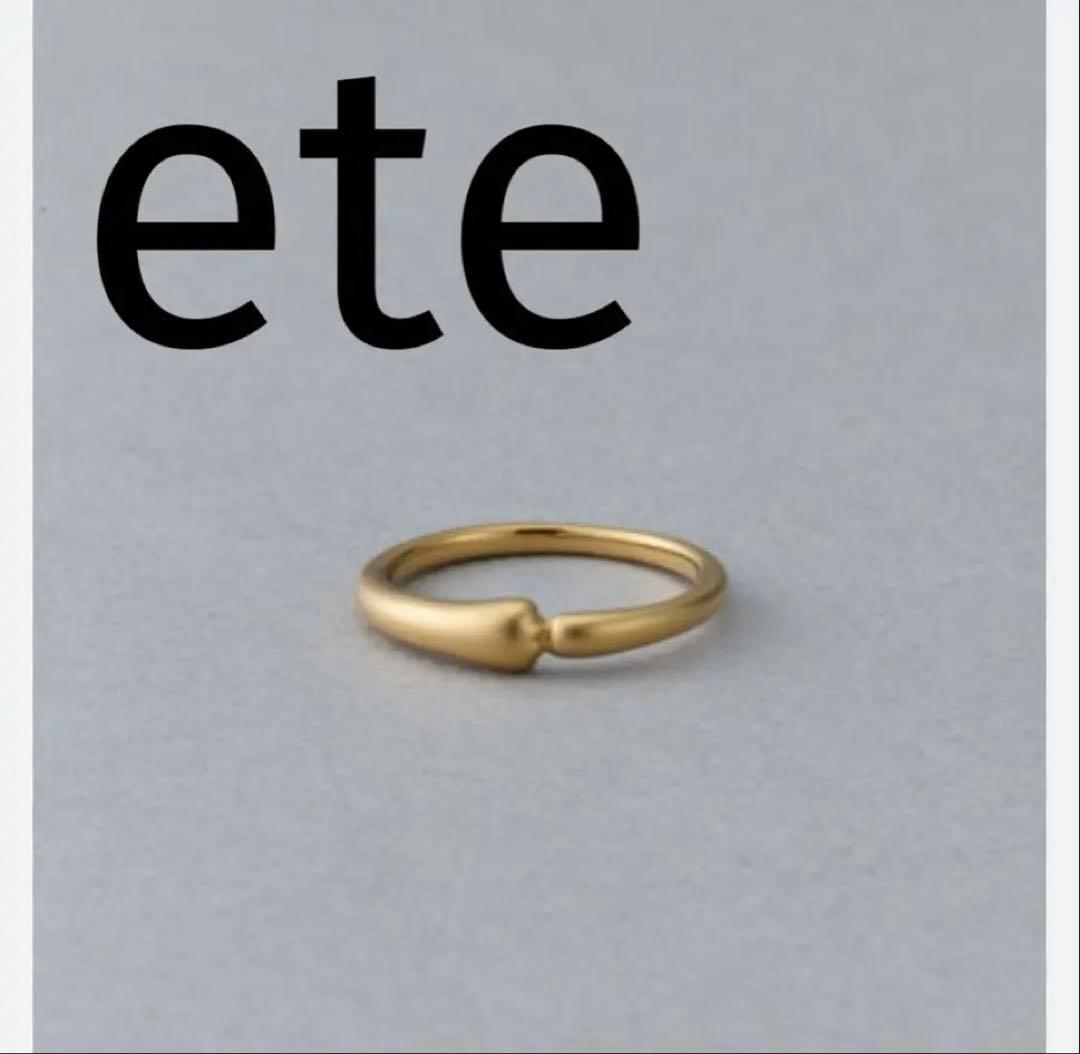 完売品】ete エテ ハッピーカムカム ニャーリング 9号 ゴールド 希少