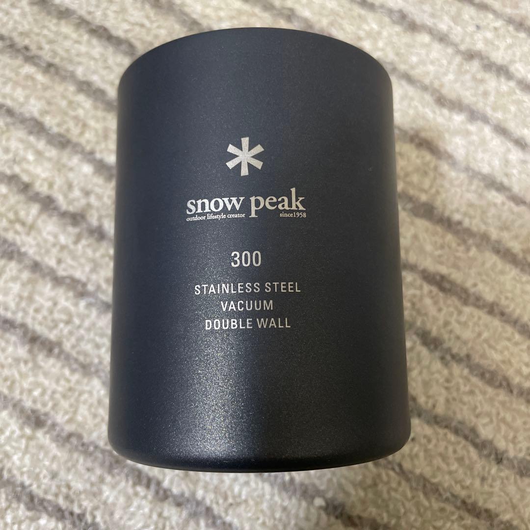 スノーピーク真空セラミックコートマグ300ブラック snowpeak 真空セラミックコートマグ300ブラック お詫びの品(非売品