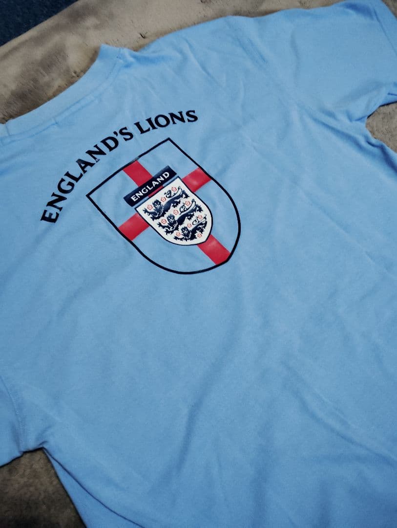 Umbro イングランド代表 Tシャツ 00's ライトブルー - メルカリ