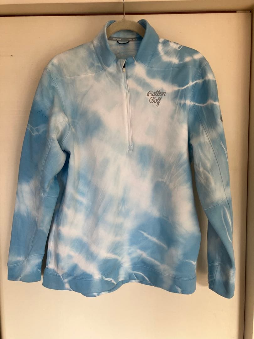 malbon マルボン nike ナイキ ハーフジップ 裏起毛 スウェットシャツ