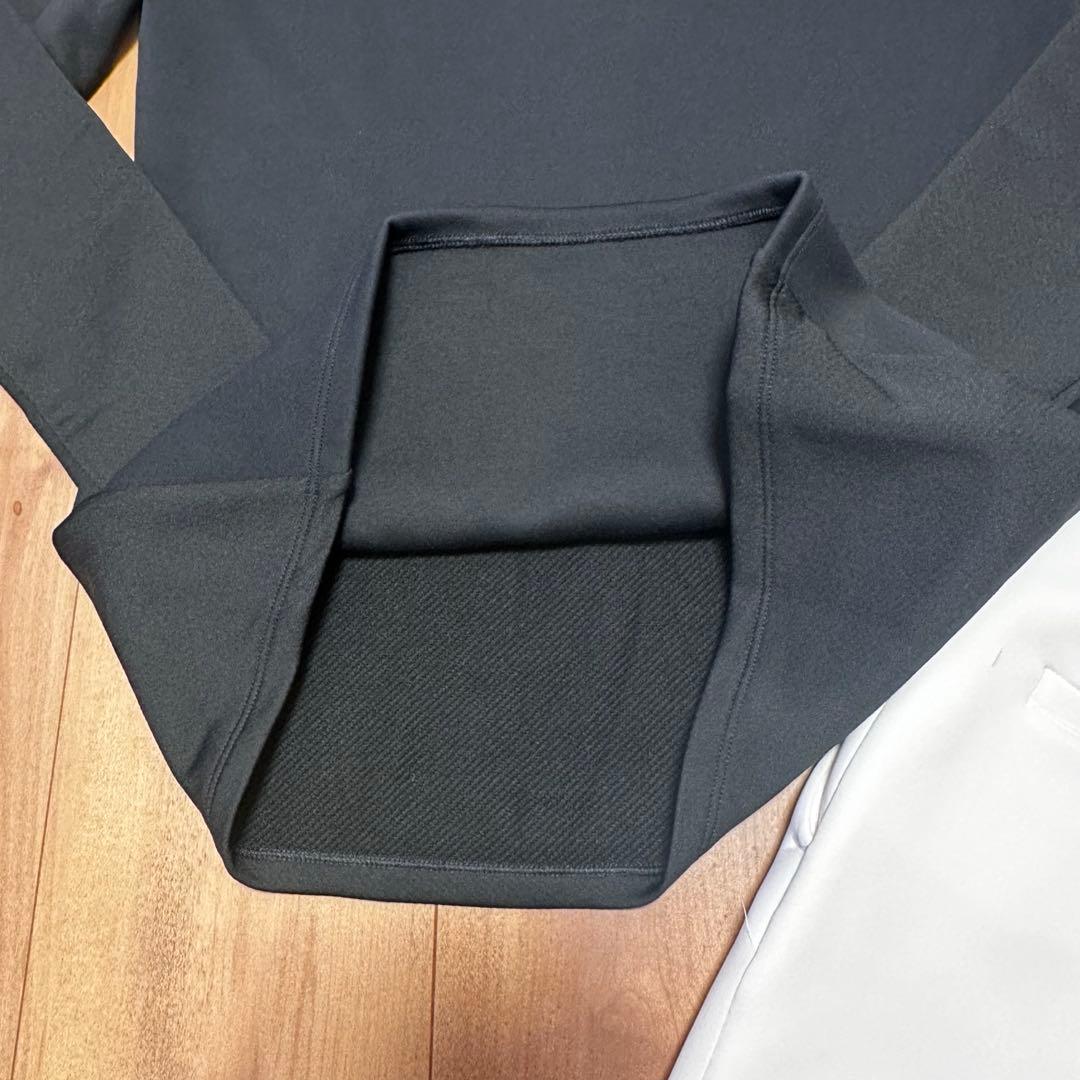 ダンボールニット スカート長袖ポロ セットアップ 秋冬 生地分厚め