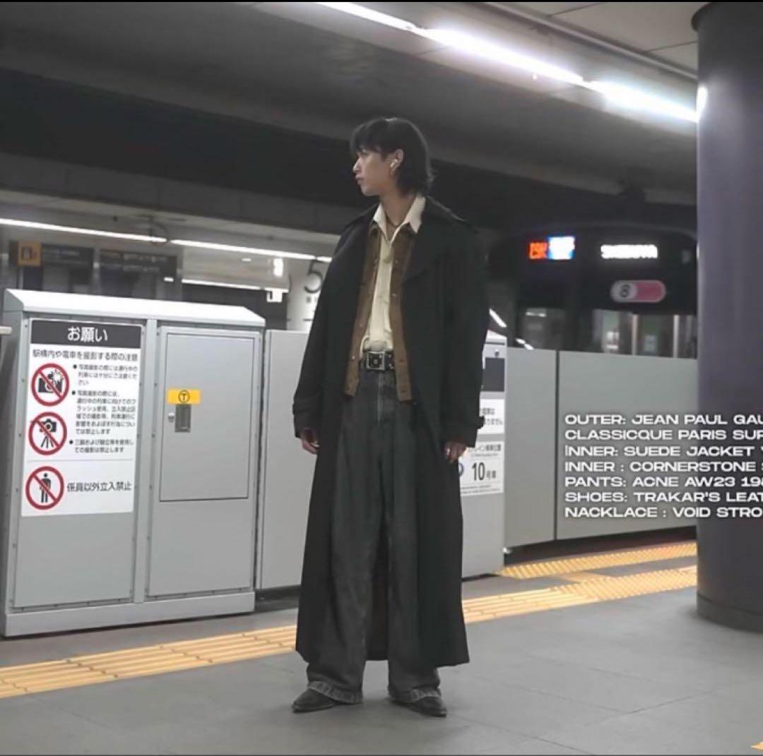 acne studios 1989 ash black 28×32 深水光太 - メルカリ