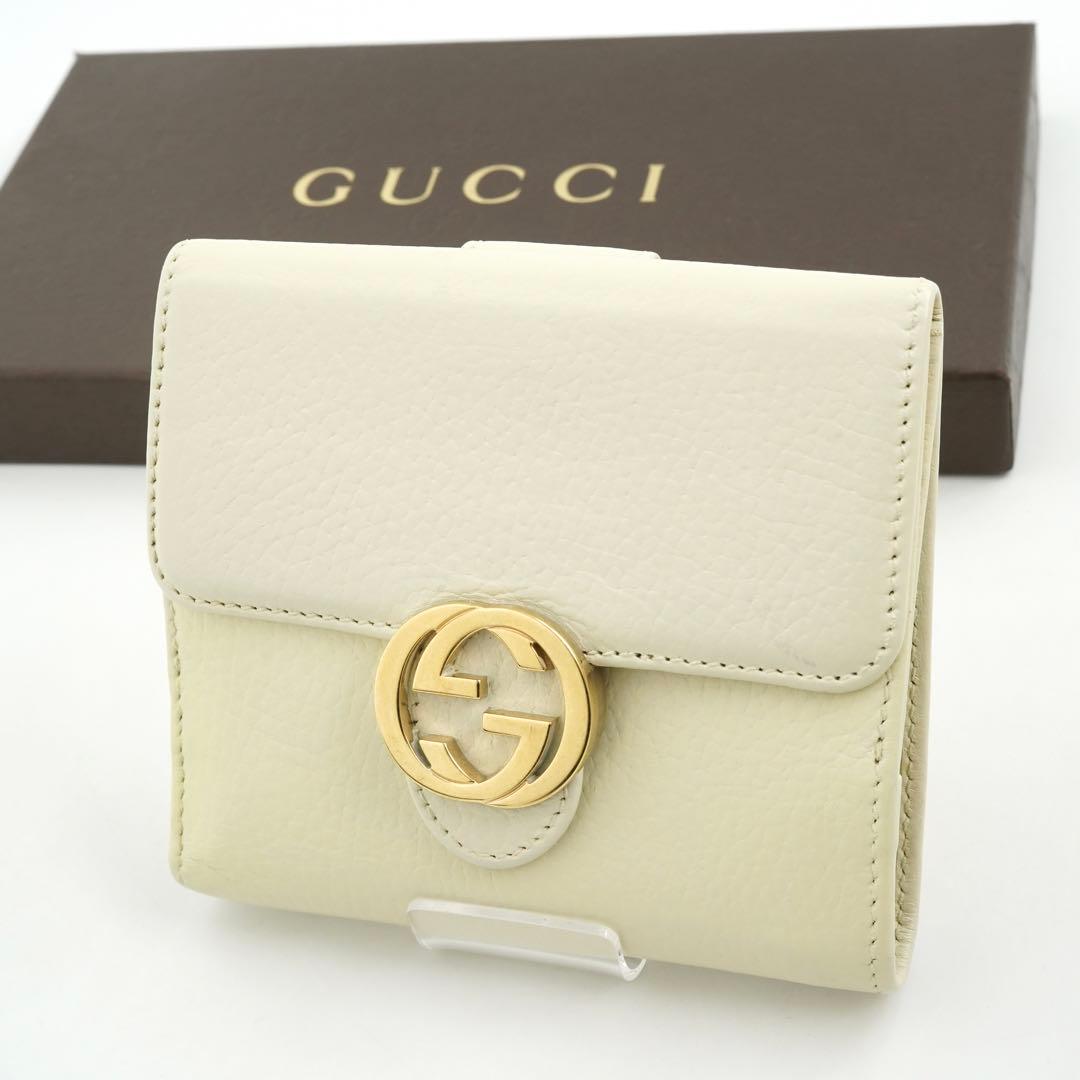 ✨未使用に近い✨GUCCI ミニ財布GGマーモントインターロッキング