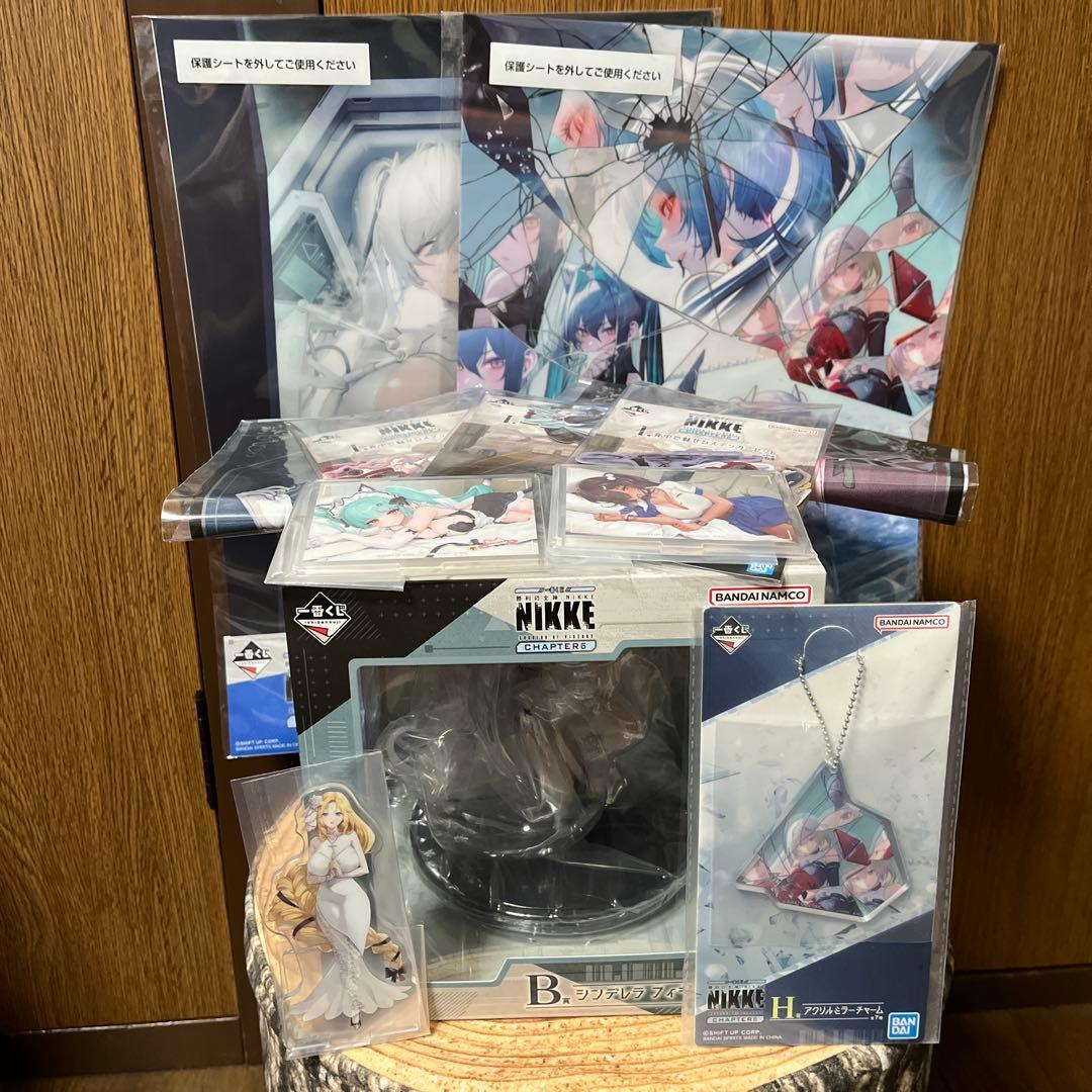 一番くじ 女神 NIKKE B賞 シンデレラ フィギュア+下位賞セットまとめ売り 一番くじ 勝利の女神：NIKKE ニケ B賞シンデレラ - メルカリ