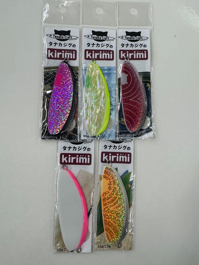 新品未使用　タナカクラフト　キリミ　kirimi 50g 5枚セット KIRIMIちゃん.｜キャラランチボックス「KIRIMIちゃん.」01/集合