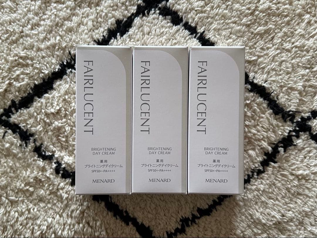 メナードフェアルーセント薬用ブライトニングデイクリーム3点セット MENARD（メナード） リニューアル フェアルーセント 薬用