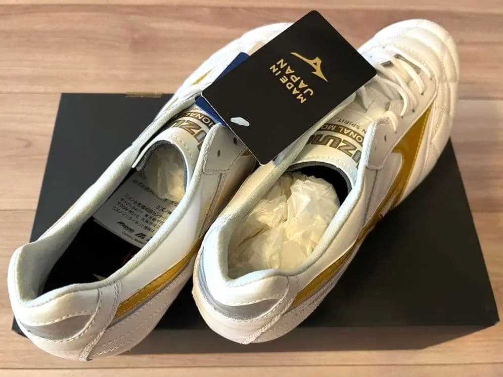 翌日発送【希少サイズ】モレリア2 ジャパン AG 24.5cm ゴールド