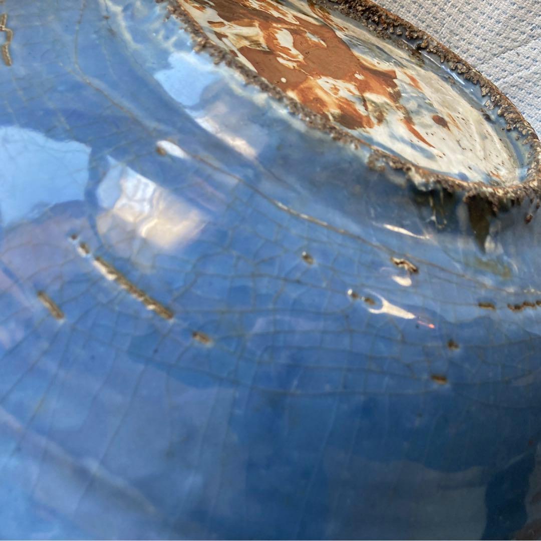 大皿 飾り皿 明治時代 38.5cm