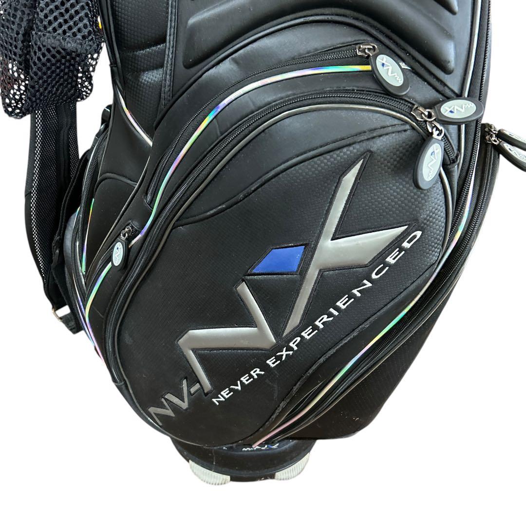 中古NV-NX NEYER EXPERIENCEOキャディーバッグクラブ12本付