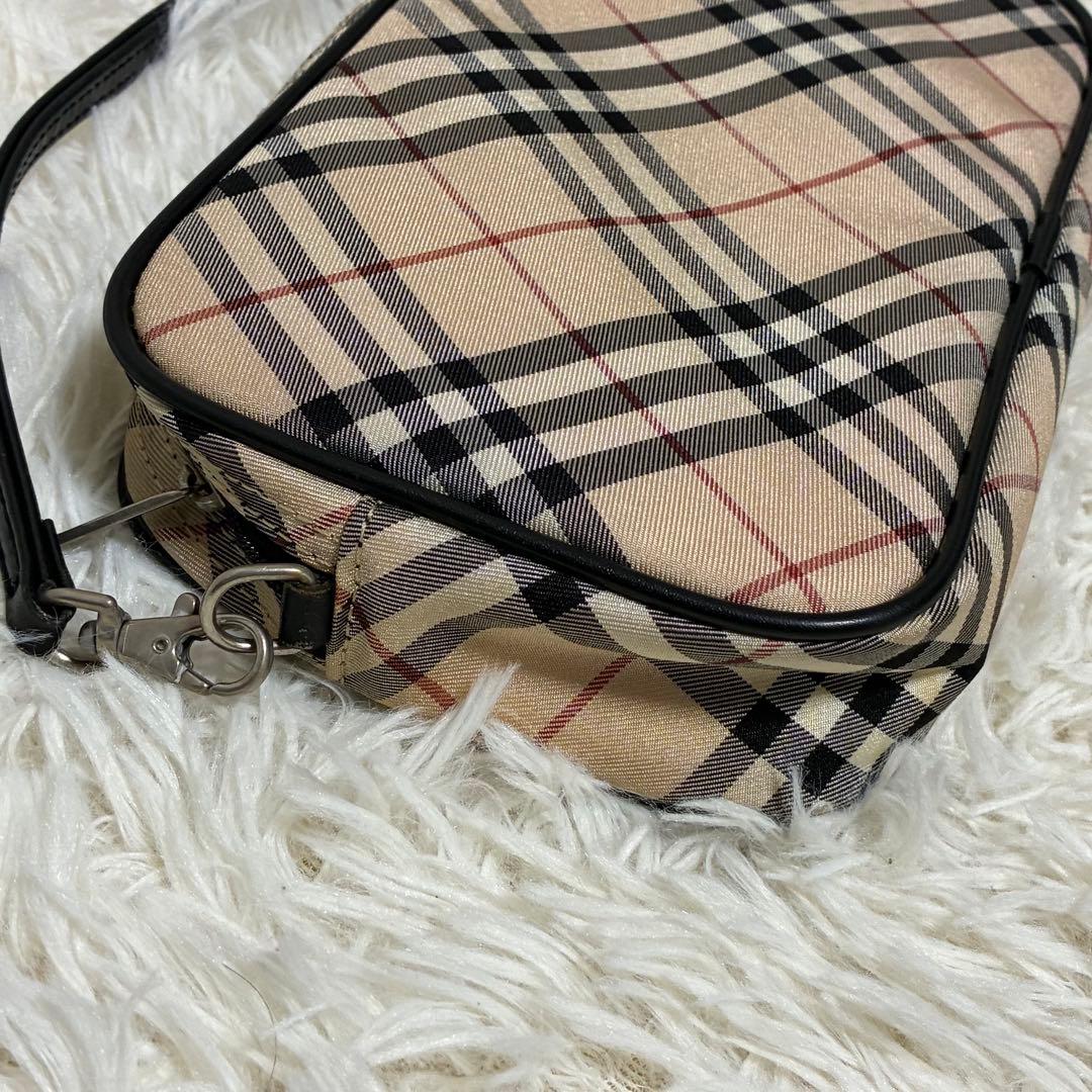 BURBERRY BLUE LABEL ノバチェック アクセサリーポーチ - メルカリ