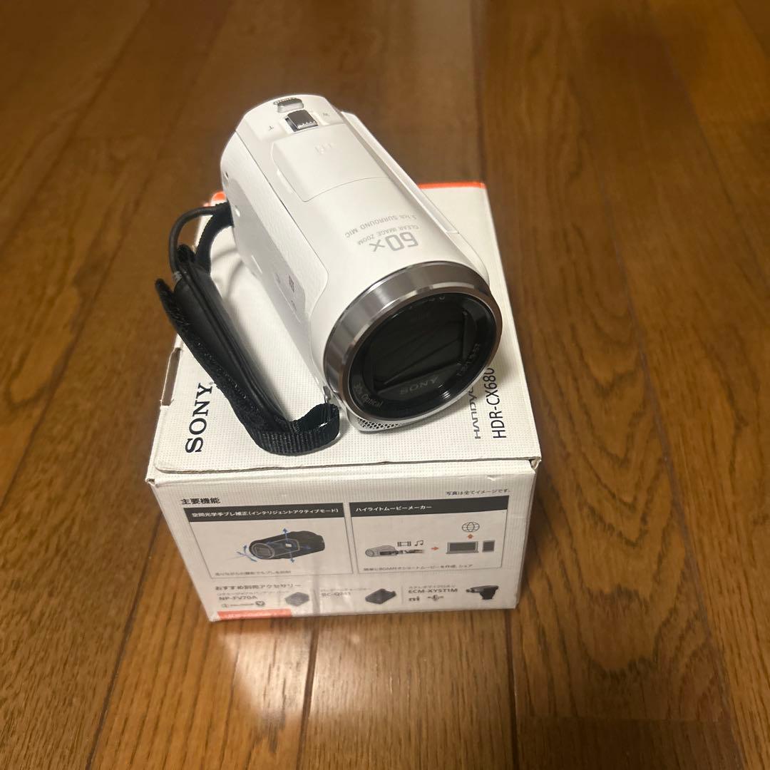 ビデオカメラ　ホワイト　Sony HDR-CX680 Amazon | SONY(ソニー) ビデオカメラ Handycam HDR-CX680 ホワイト