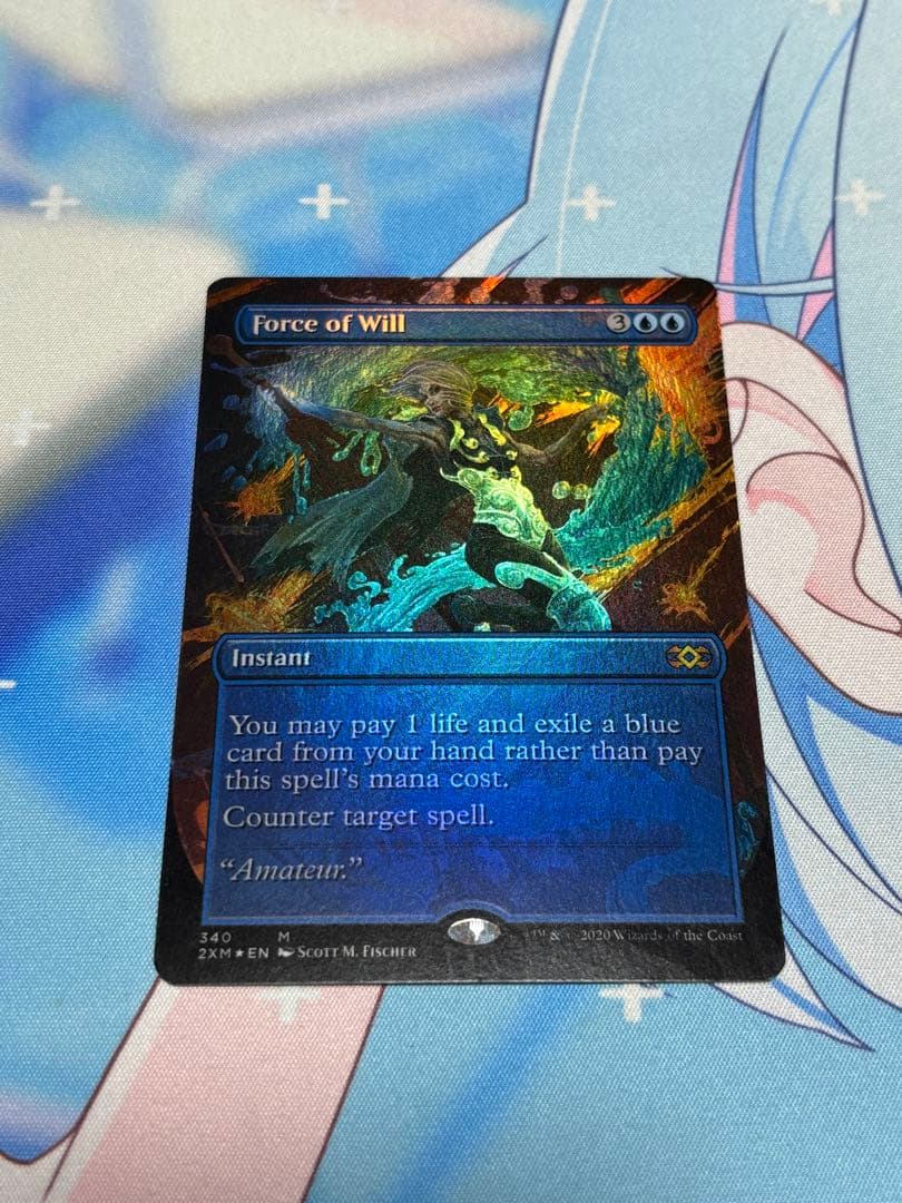 【MTG】意志の力 Foil ダブルマスターズ　英語 MTG ダブルマスターズ foil 英語版 意志の力 foil