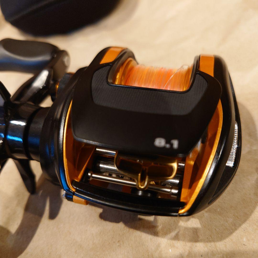 ほぼ未使用！DAIWA T3 SV 8.1R-TW！新品スプール&カバー付！