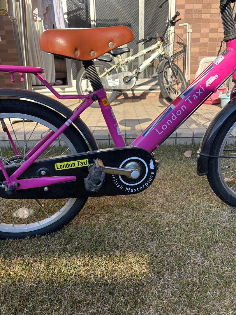 ロンドンタクシー デザイン 子供用自転車18インチ セール ア