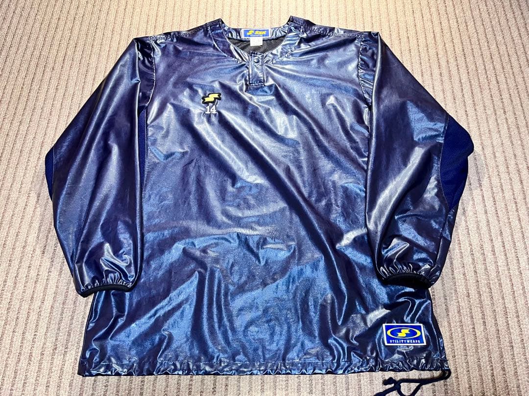 SSK 高校野球部 ピステ Vジャン ウィンドシャツ グラコン 光沢