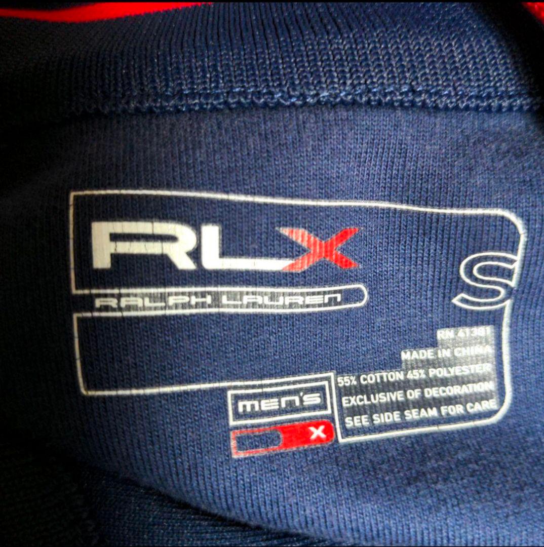 co9 RALPH LAUREN ジャージ ビッグポニー 紺色×赤 メンズM相当