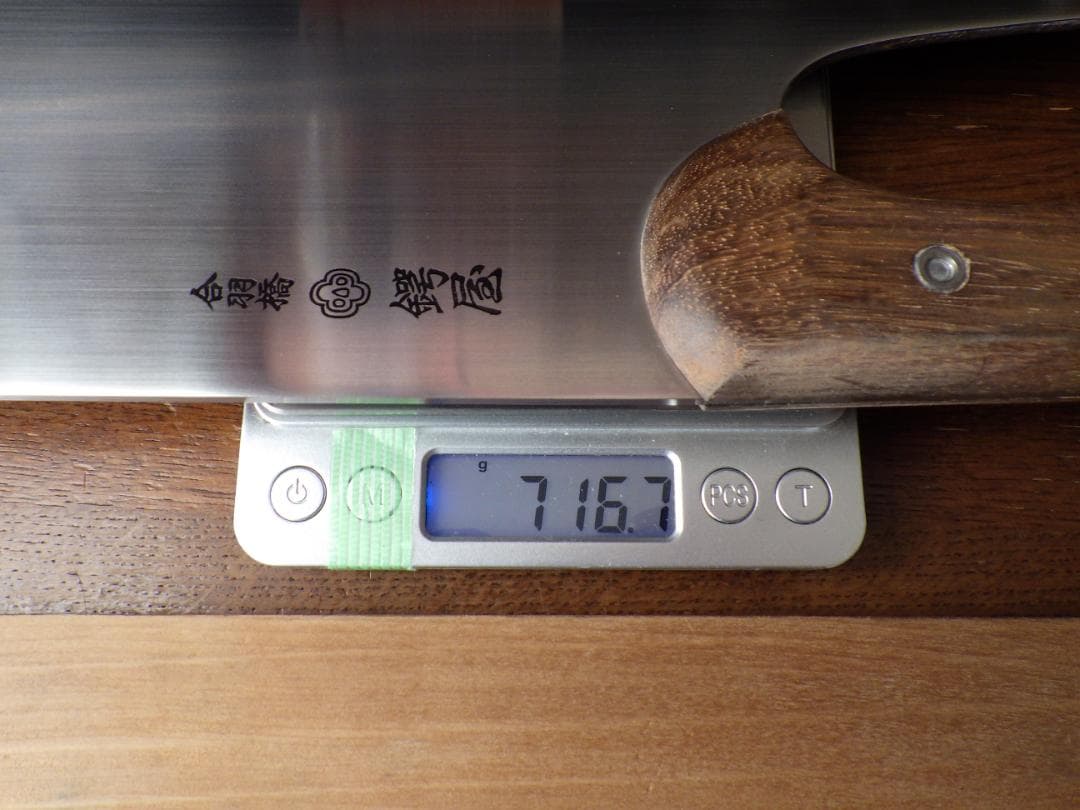 カッパ橋☆鍔屋INOX鋼・麵切蕎麦切り包丁☆鞘付属☆