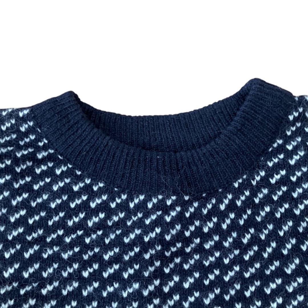 在原みゆ紀着用 L.L.bean エルエルビーン バーズアイニット メンズM