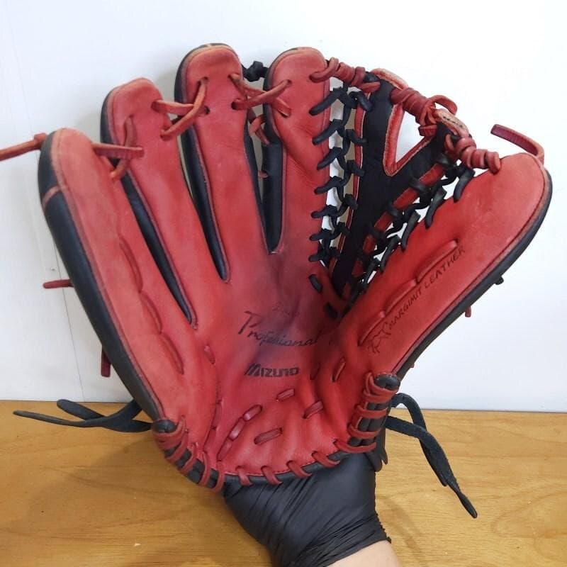 ミズノ 高橋由伸モデル Y字ウェブ 限定カラー 左投げ用 外野用 軟式