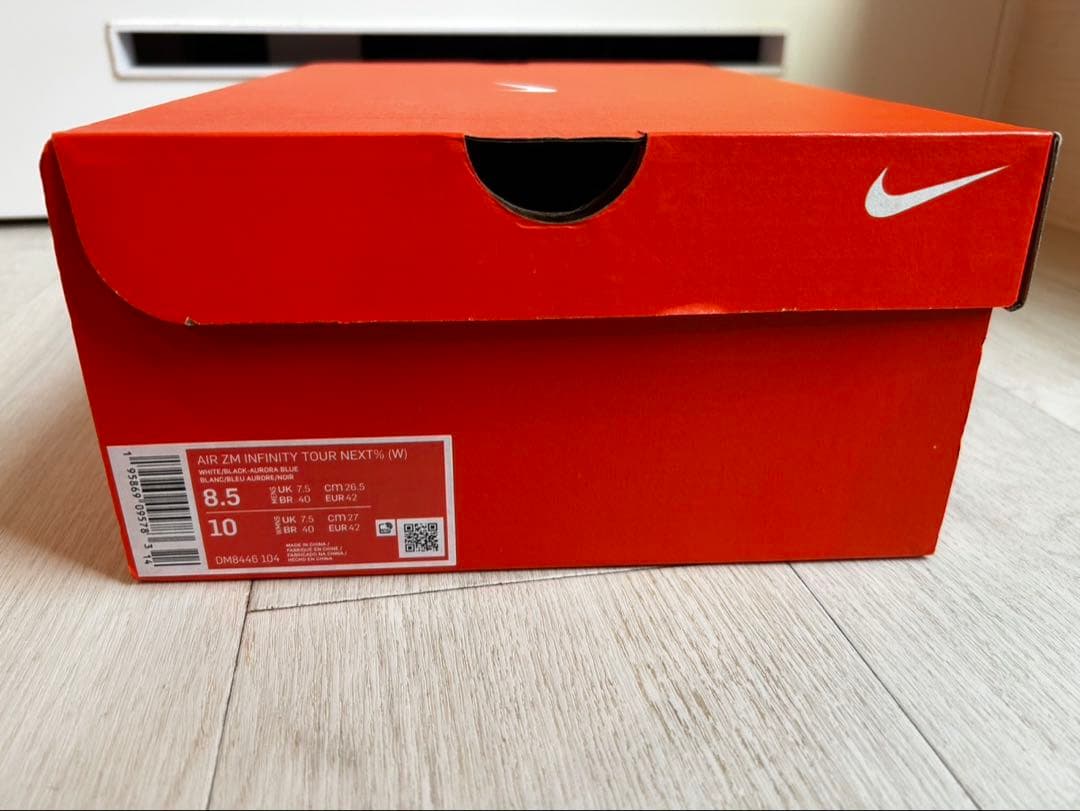 【新品】26.5NIKE AIR ZM INFINITY TOUR NEXT%W