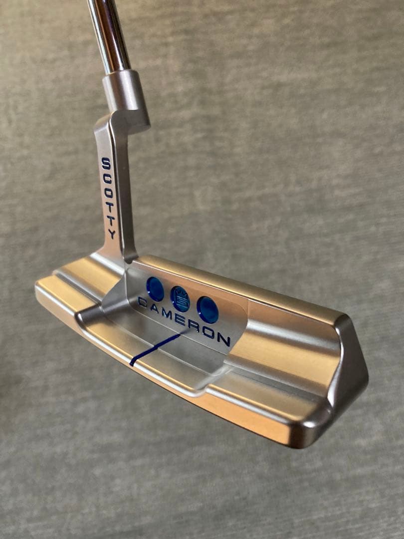 《希少美品》スコッティキャメロンスタジオセレクトニューポート2正規ブルーカスタム