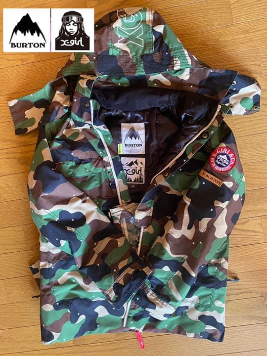 BURTON X-girlコラボ　ウェア X-girl x Burtonコラボコレクションのルックを公開！
