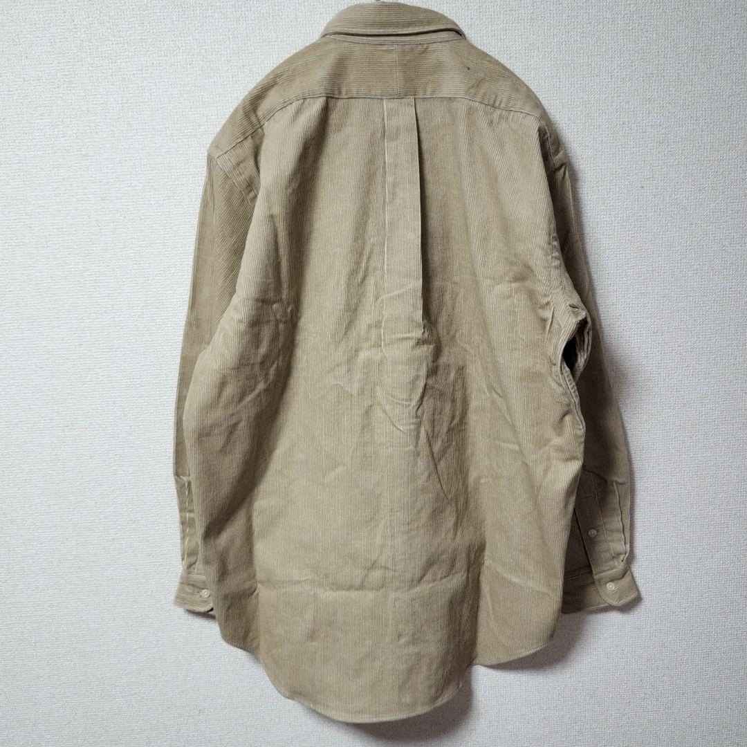 新品✨️ポロ ラルフローレン コーデュロイ ベージュ シャツ Mサイズ