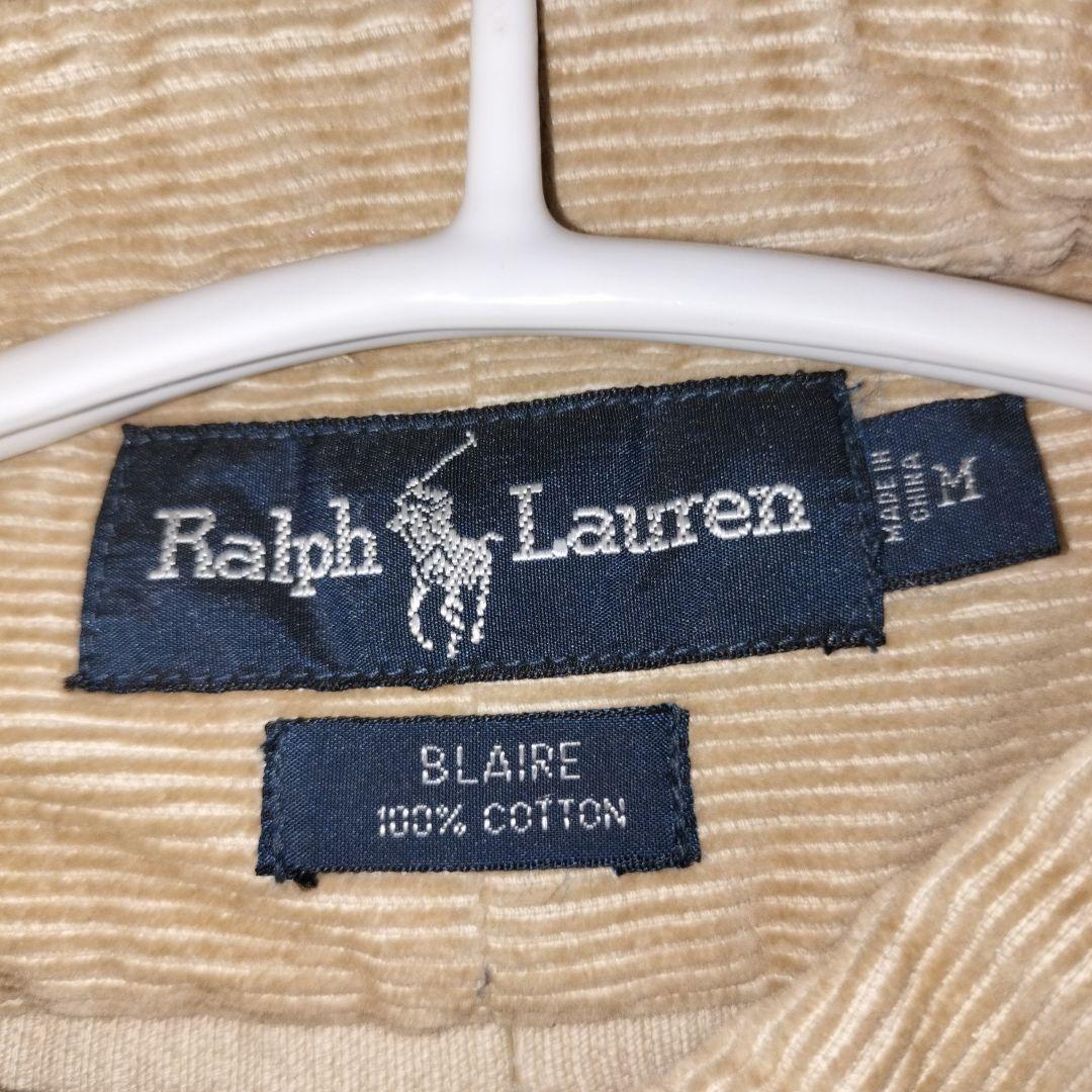 新品✨️ポロ ラルフローレン コーデュロイ ベージュ シャツ Mサイズ