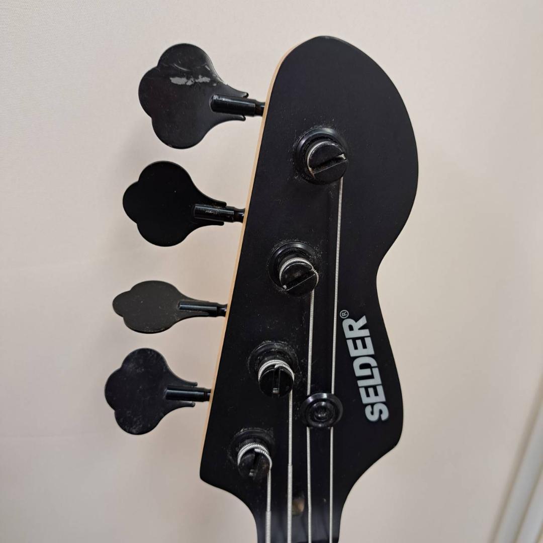 SELDER エレキベース マットブラック 艶消し - メルカリ