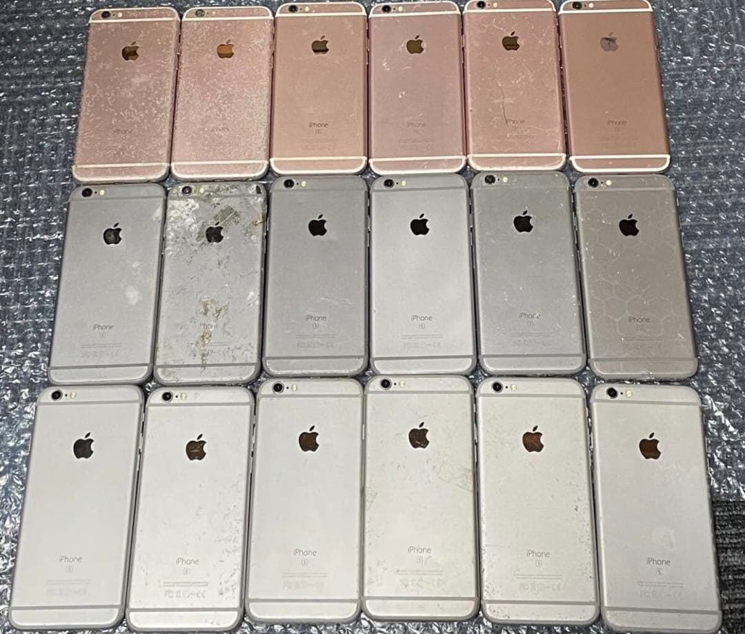 ジャンク【Apple アップル】 iPhone6s まとめて 18台セット - メルカリ