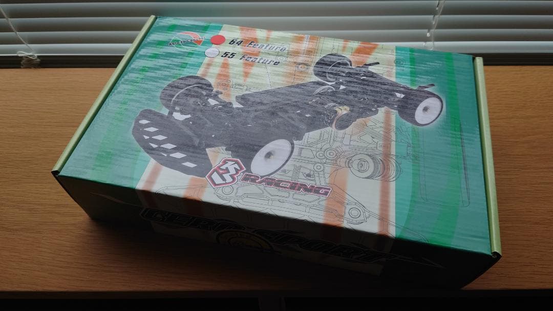 3RACING　3レーシング　セロスポーツ64　CEROSPORT64 KIT-CERO SPORT 64 Structure Matt Graphite — 3Racing Shop