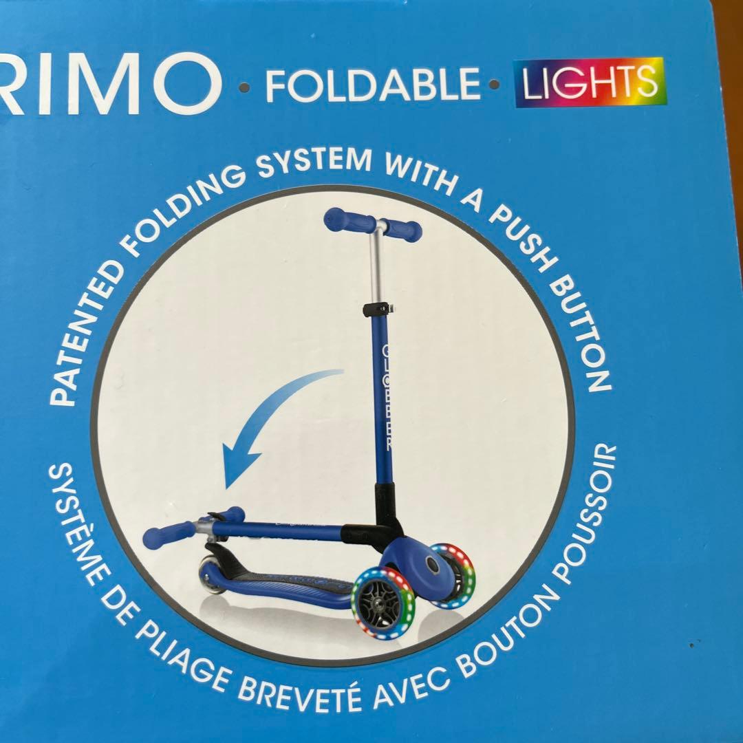 値下げしました】GLOBBER PRIMO 折りたたみスケーター LIGHTS