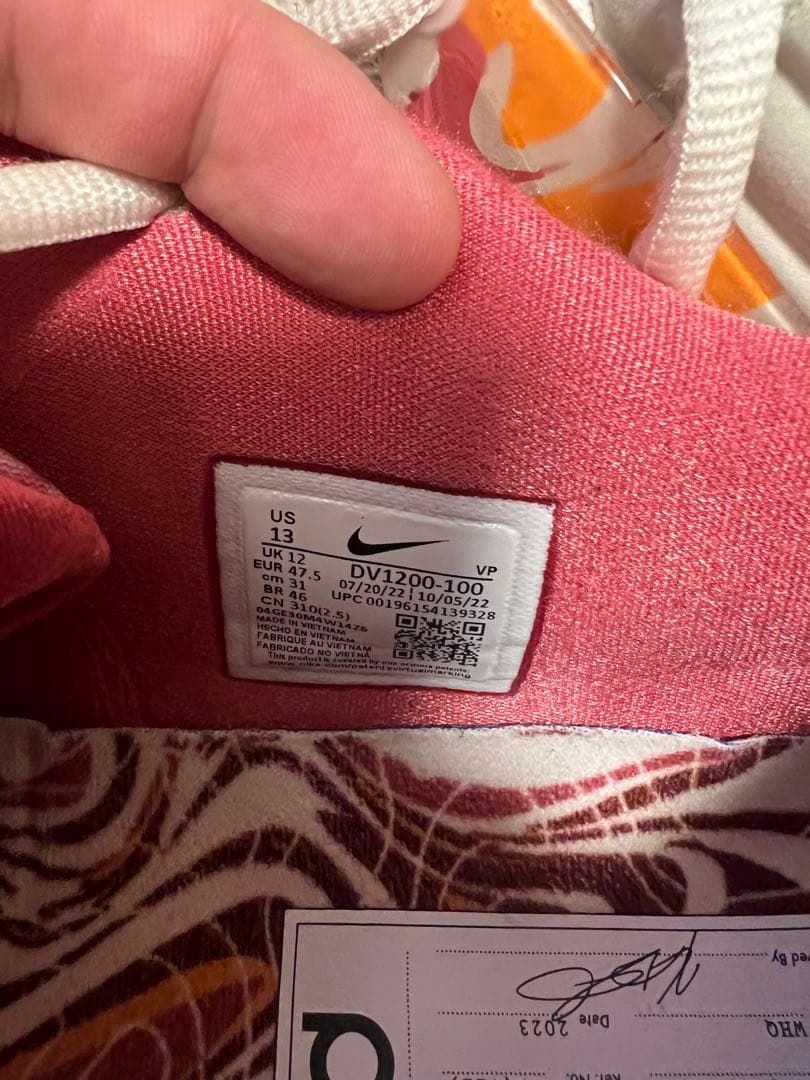 ナイキ NIKE KD15 EP ASW 31.0cm