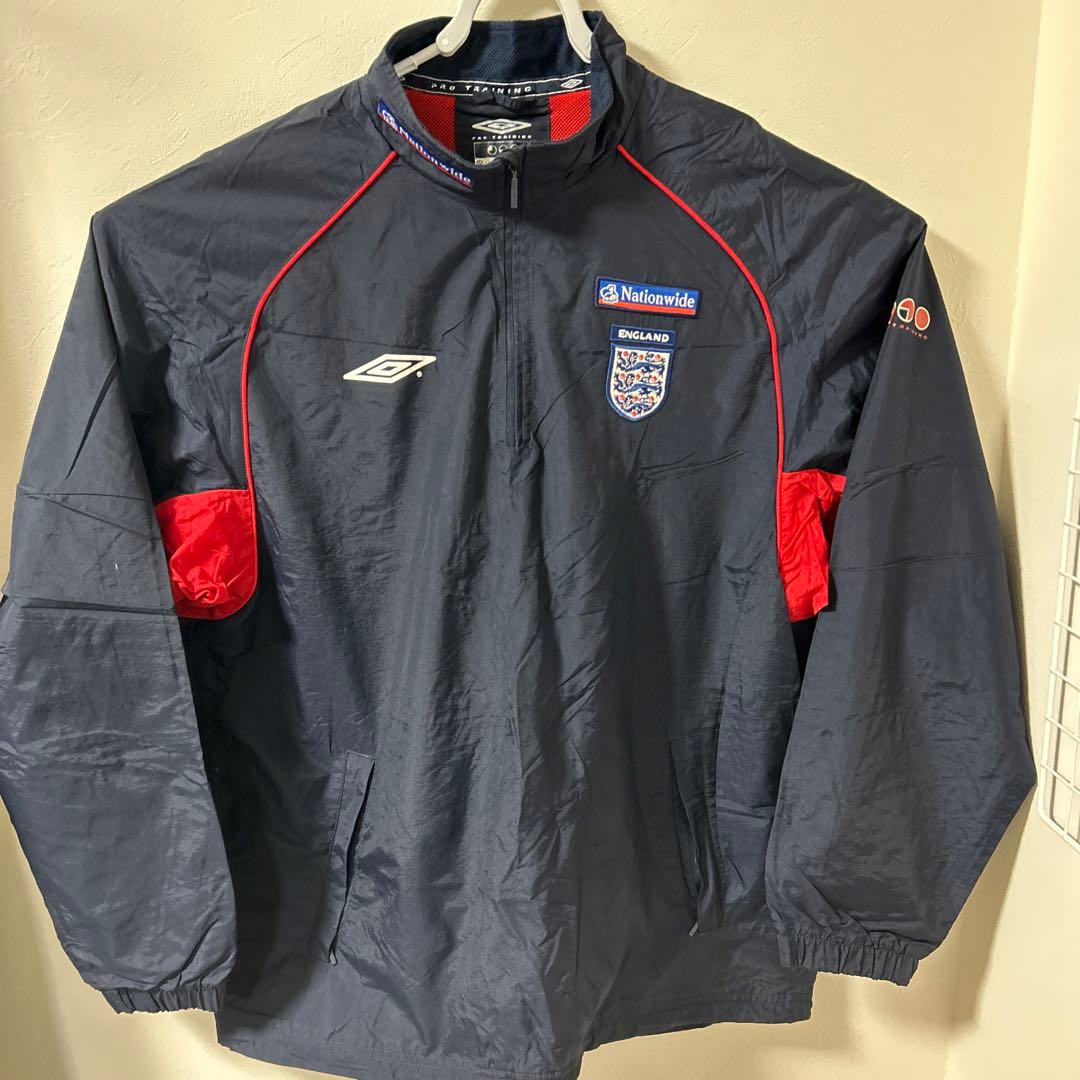 Umbro イングランド代表 ウィンドブレーカー 02日韓W杯 Umbro イングランド代表 ウィンドブレーカー 02日韓W杯