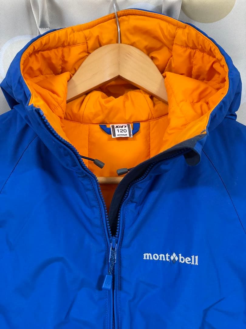 モンベル パウダーカバーオール ジャンプスーツ 雪 冬 キッズ 120