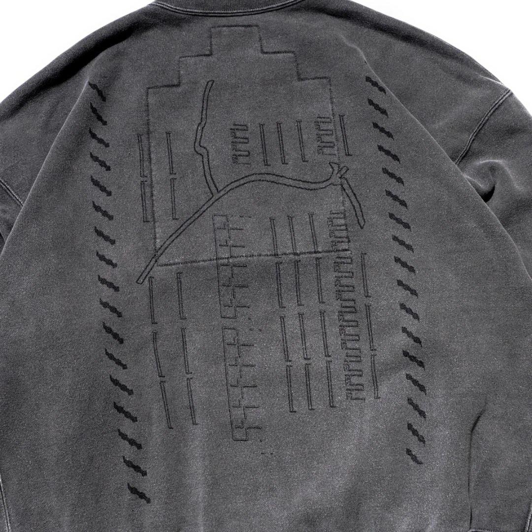 C.E CAVEMPT OVERDYE CREW NECK スウェット 墨黒 - メルカリ