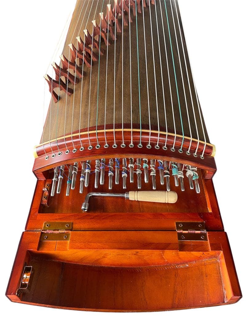 P*様 【大唐】中国 伝統弦楽器 民族楽器 箏21弦グーチェン