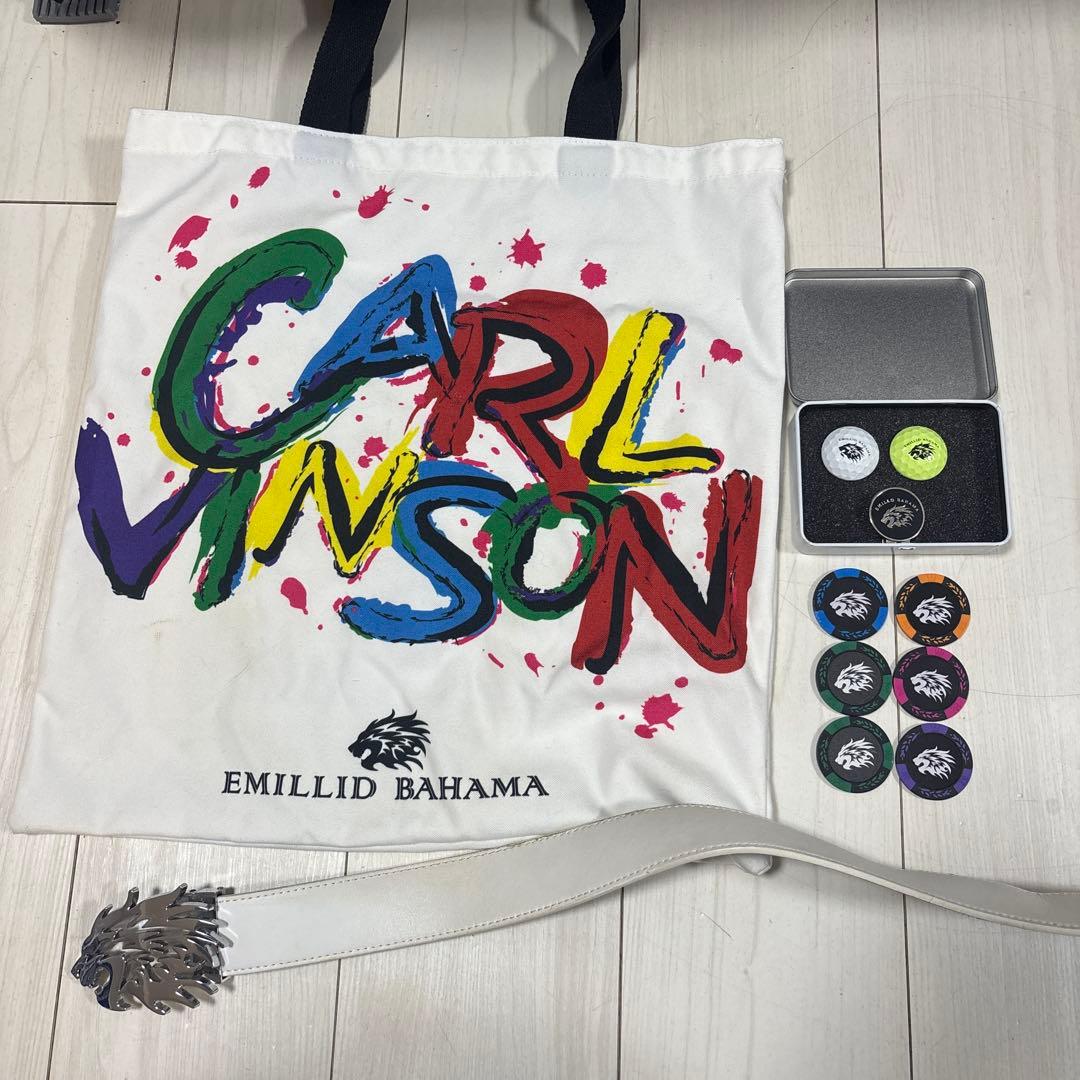 エミリッドバハマ トートバック　マーカー　ベルト エミリッドバハマ トートバック マーカー ベルト