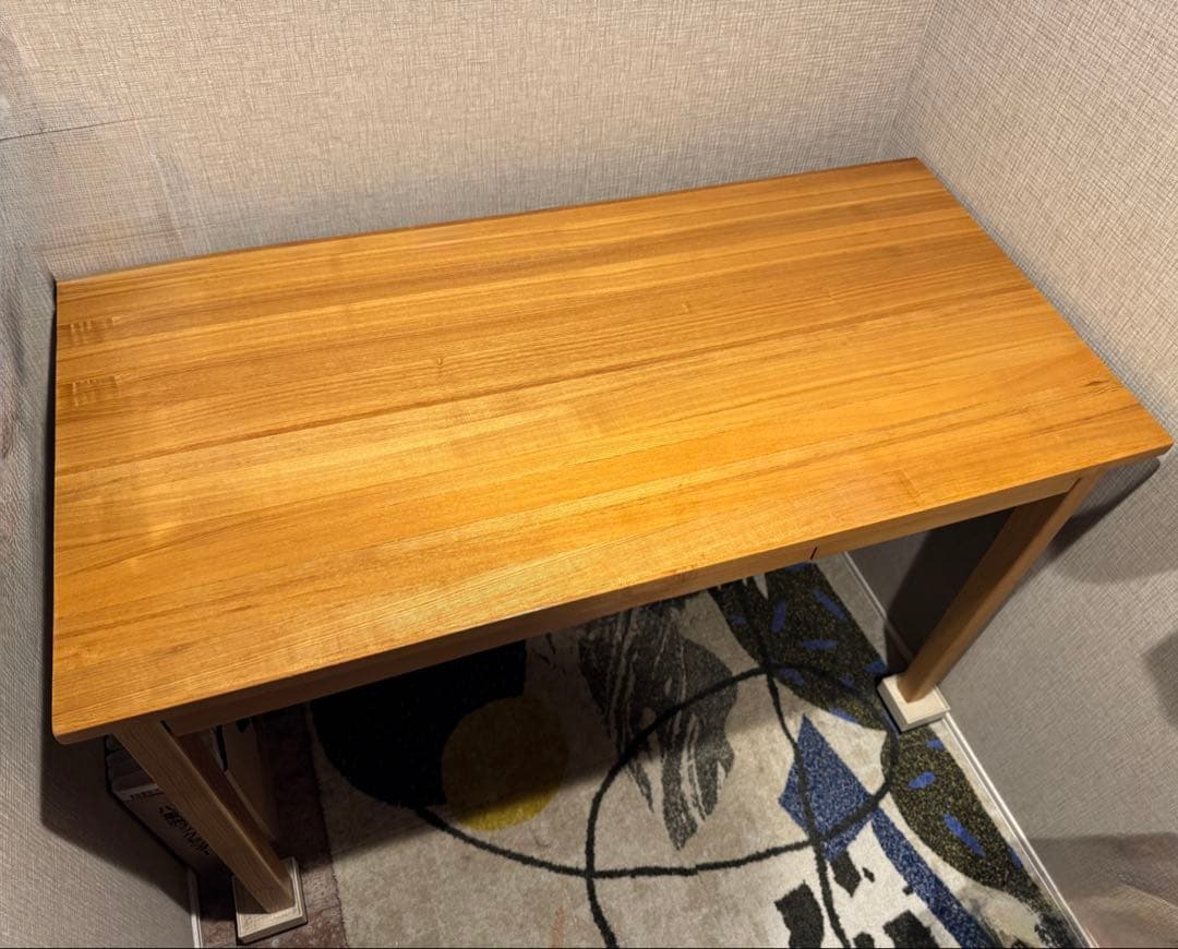 無印良品タモ材 デスク　110cm イズヤオンライン | 無印良品 / MUJI タモ材 デスク