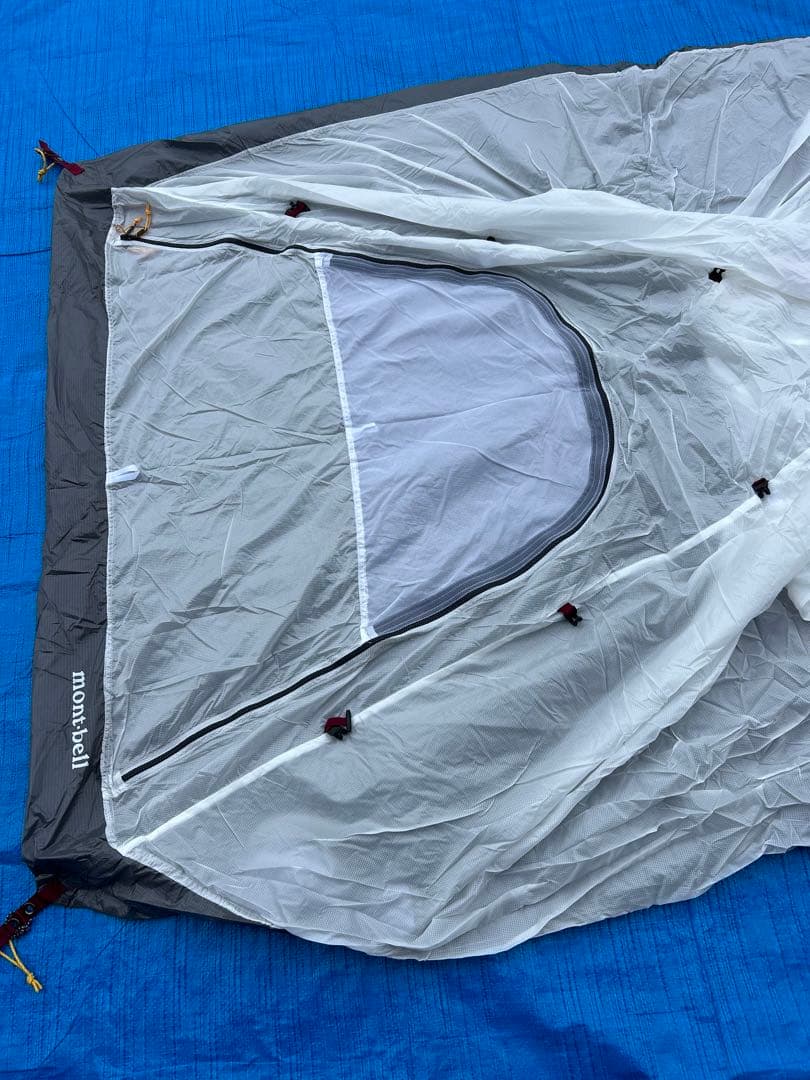 美品】モンベル ステラリッジ テント2 レインフライ グラウンドシート