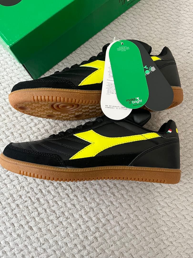 ラスト1足 diadora サッカーシューズ スニーカー インドア バッジョ