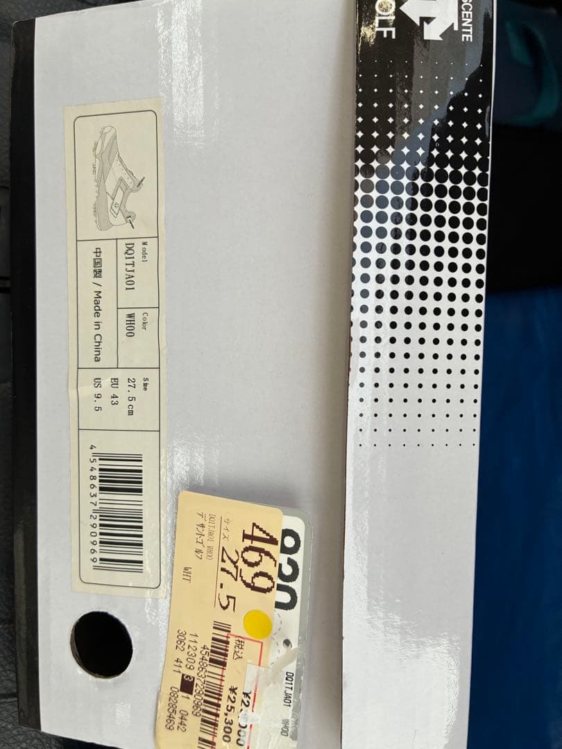 デサント ゴルフシューズ ホワイト　27.5cm 新品