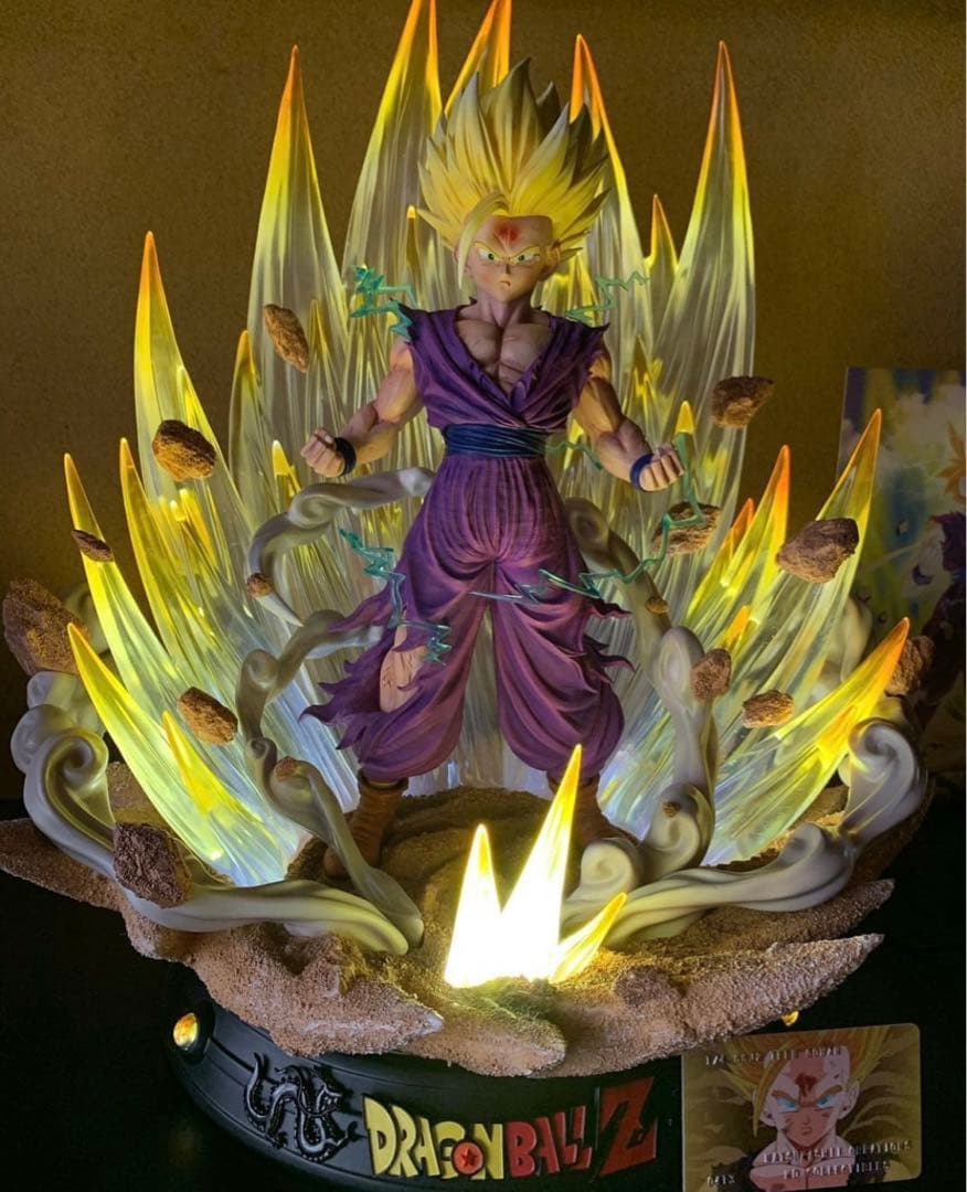 ドラゴンボール　ガレージキット　孫悟飯 ドラゴンボール 孫悟飯 フィギュア PVC製品 ガレージキットの通販 by