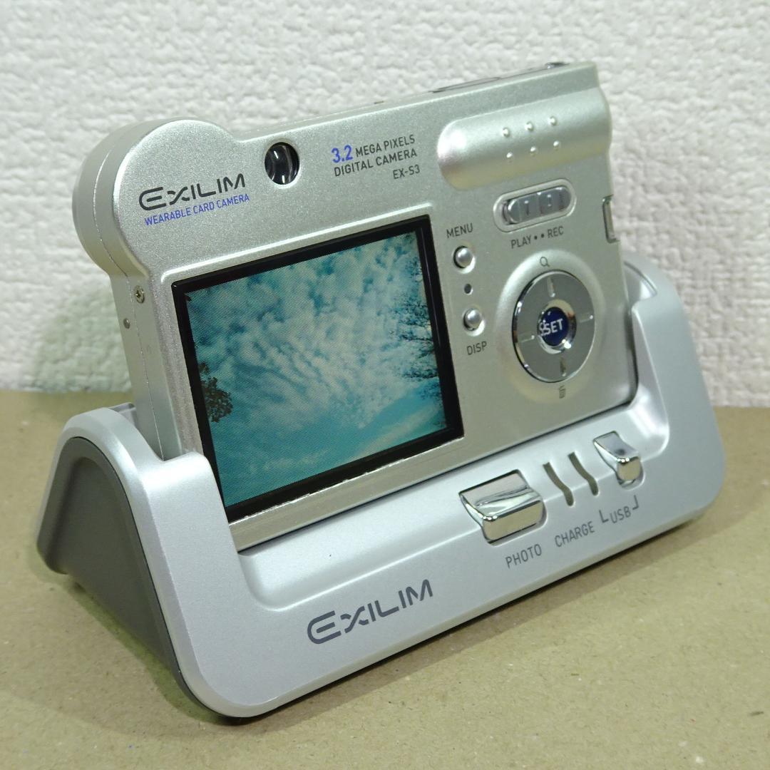 カシオ EXILIM EX-S3 コンデジ 純正バッテリー新品 SDカード - メルカリ