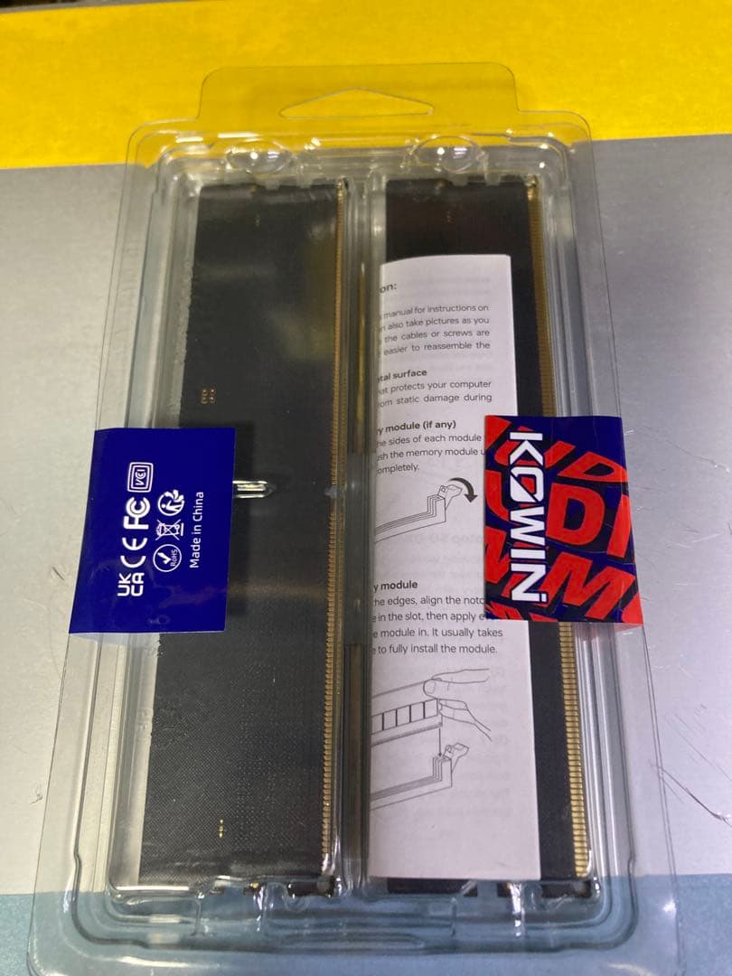 k*o様 KOWIN 32GB (2x16GB) DDR5 5600MHz オンライン ショッ