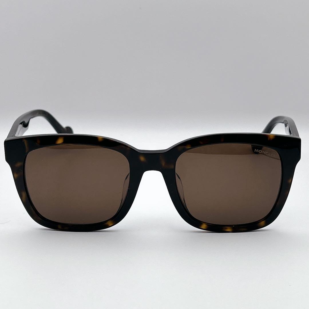 ✨極美品✨MONCLER サングラス ビッグロゴ べっ甲 ML0113-K52J - メルカリ