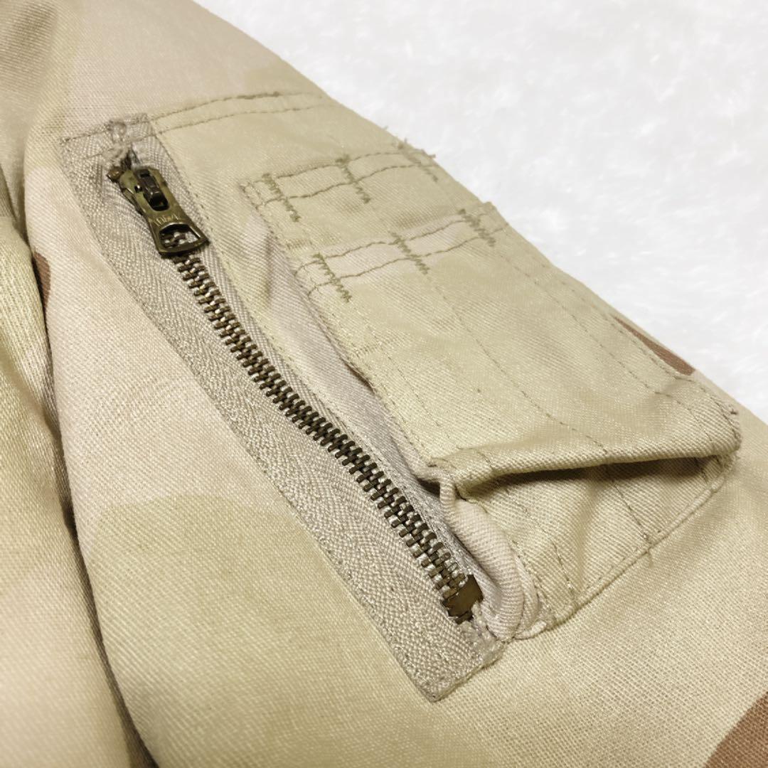 デザートカモ 80s USA製 ALPHA MA-1 フライトジャケット 旧タグ - メルカリ