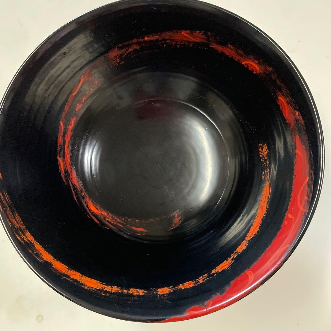 角　好司　絵付け鉢 漆器ぐい呑揃 作家「角好司」