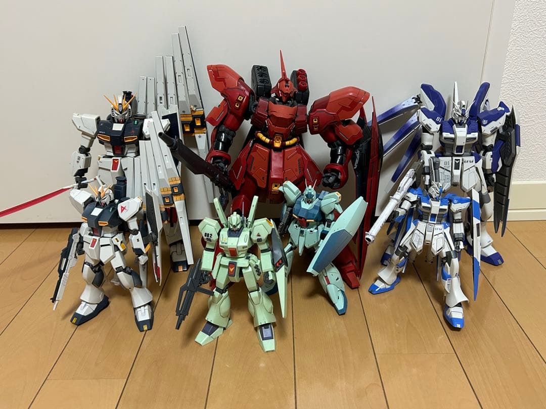 ガンプラジャンク詰め合わせ 逆襲のシャア系 MG HGUC