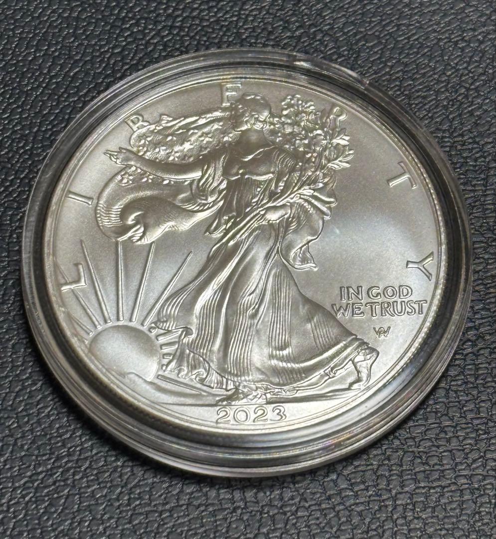 アメリカン・シルバーイーグル（ウォーキング・リバティ）2023年 銀貨 1オンス 純銀 コイン 銀貨 イーグル銀貨 1オンス アメリカ合衆国発行